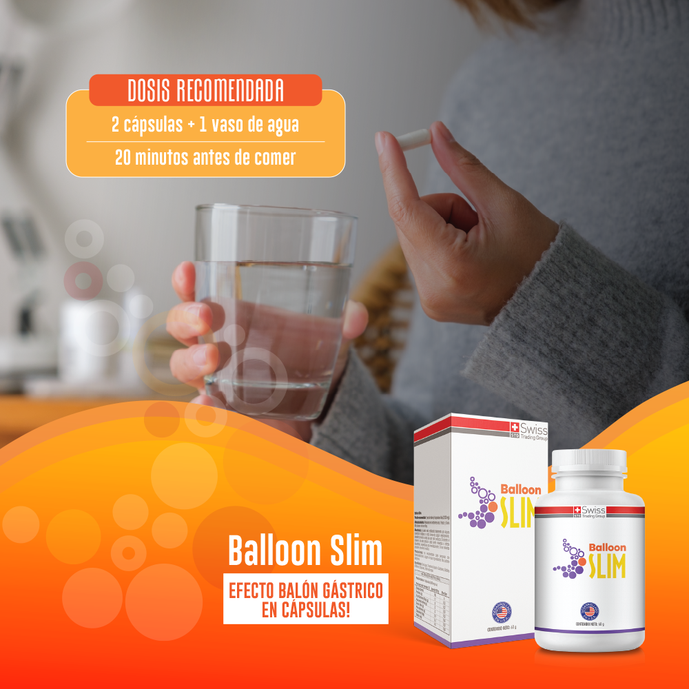 Balloon Slim Suplemento para adelgazar - El balón gástrico en cápsula