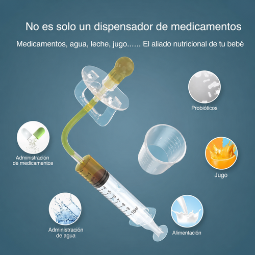 CHUPETE DISPENSADOR MEDICINA BEBÉ